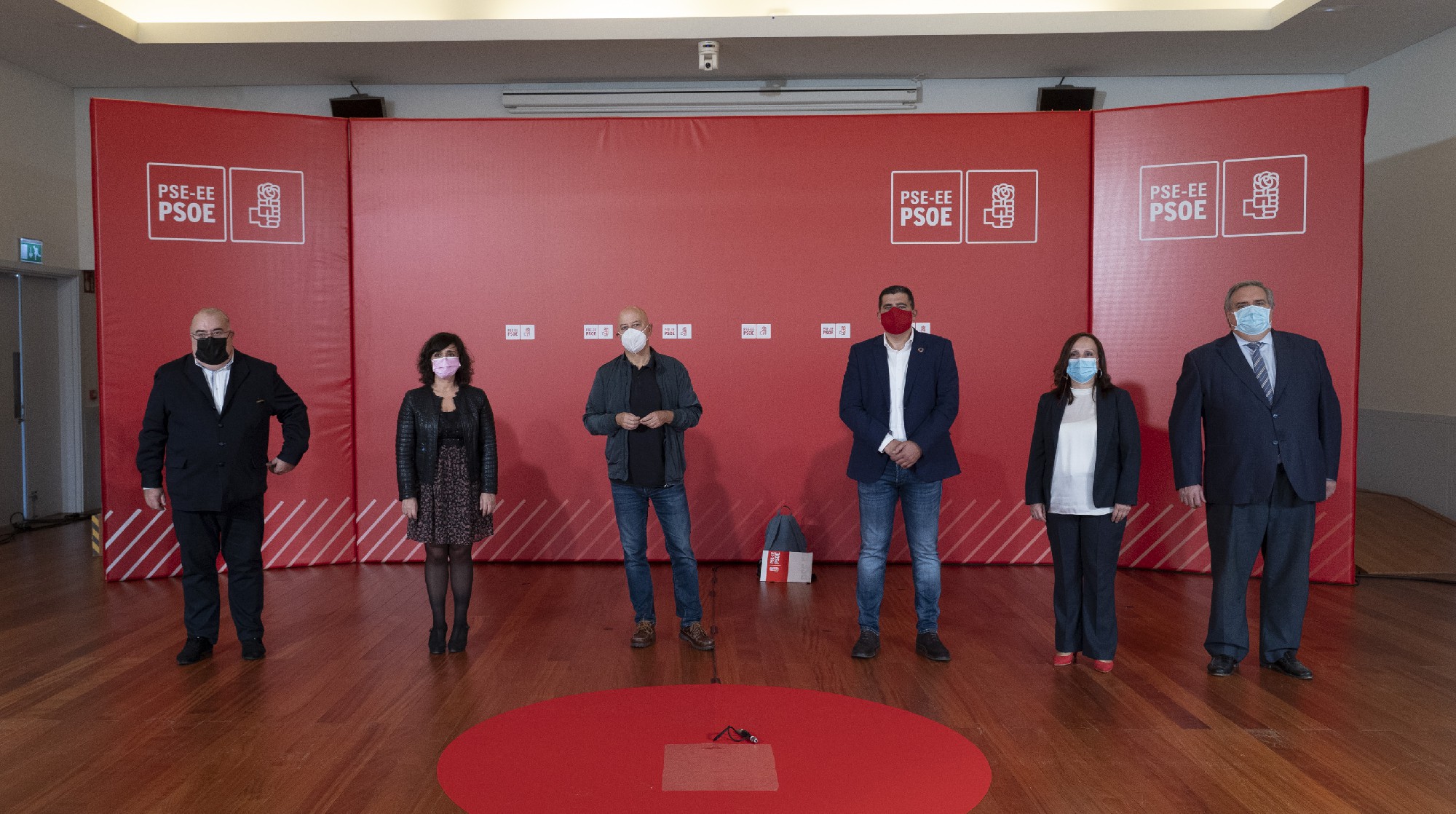 Rueda de Prensa de los diputados y senadores socialistas vascos sobre los Presupuestos Generales del Estado | Foto: Socialistas Vascos