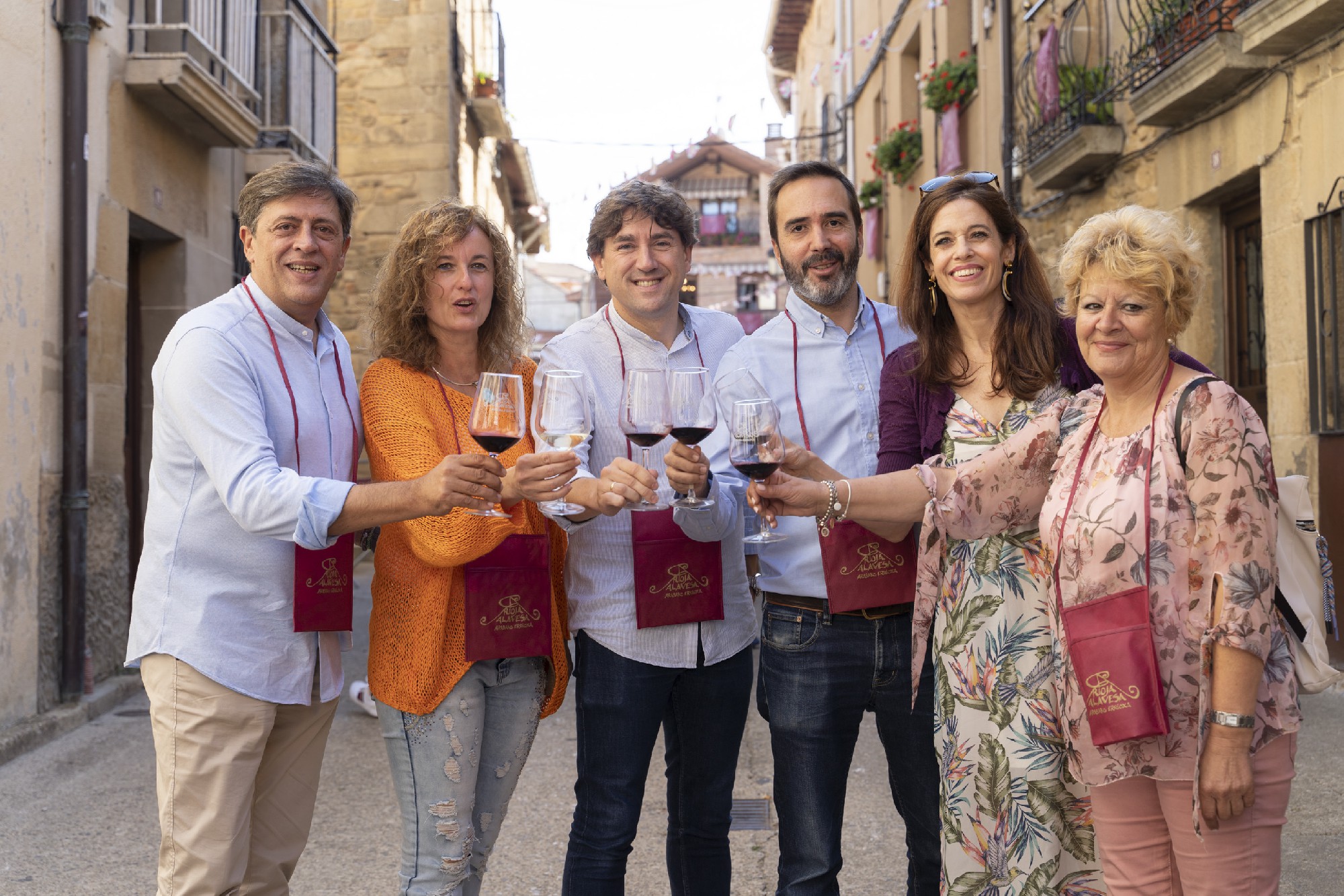 Los Socialistas Vascos en la Fiesta de la Vendimia 2022 en Lanciego | Foto: Socialistas Vascos