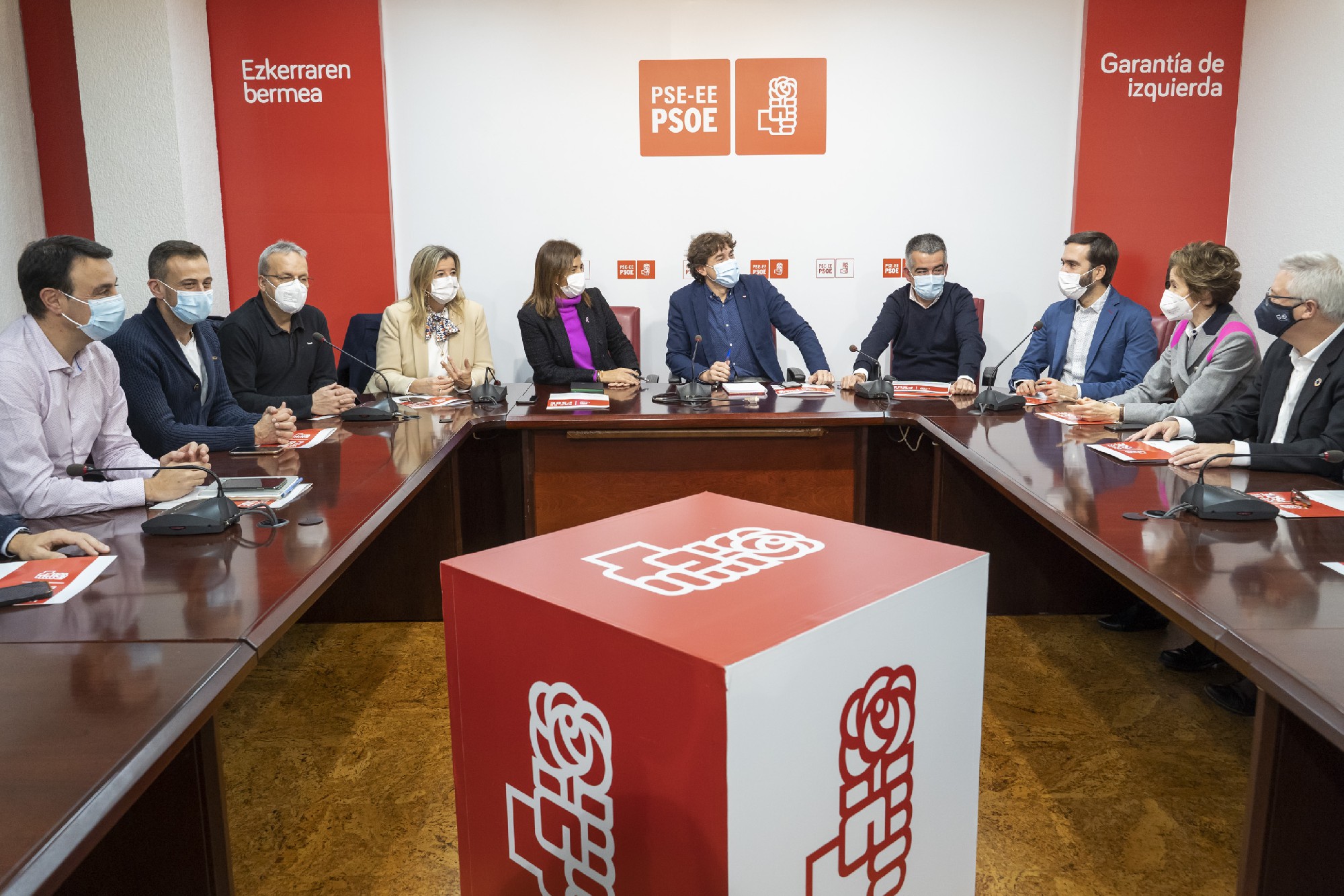 Ejecutiva PSE-EE | Foto: Socialistas Vascos