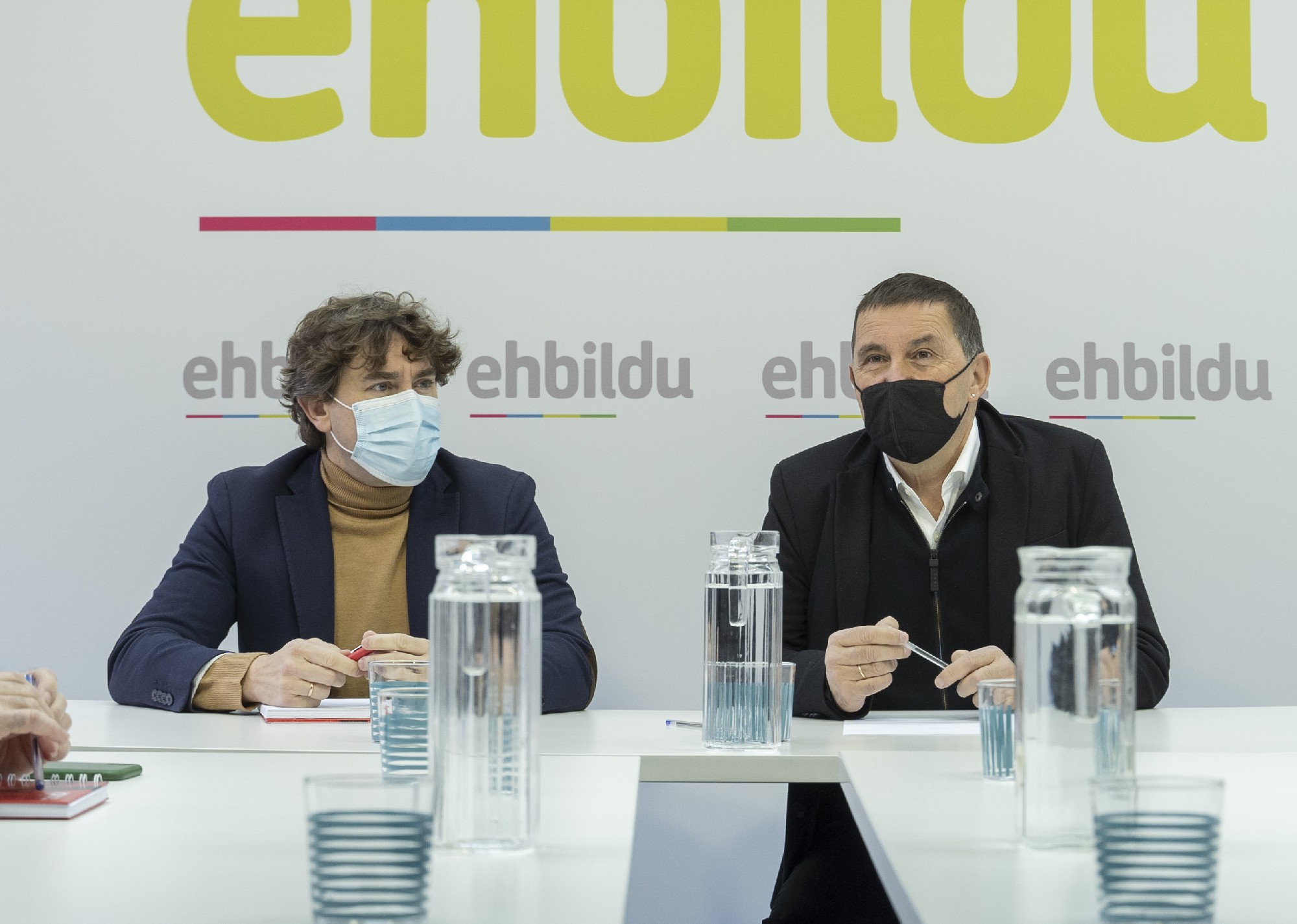 Reunión entre PSE-EE y Ehbildu | Foto: Socialistas Vascos