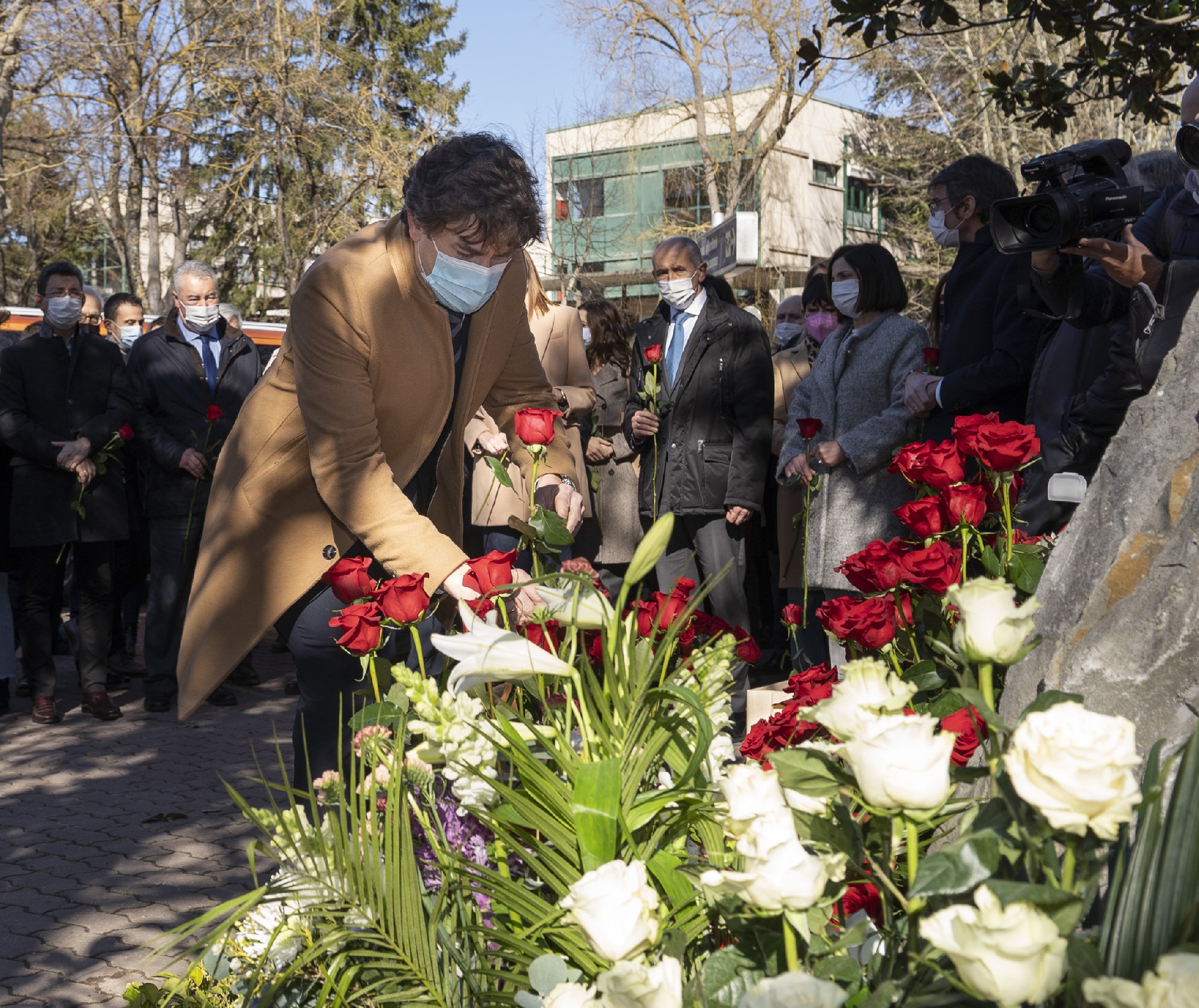 Los Socialistas Vascos participan en el homenaje a Fernando Buesa y Jorge Díez | Foto: Socialistas Vascos