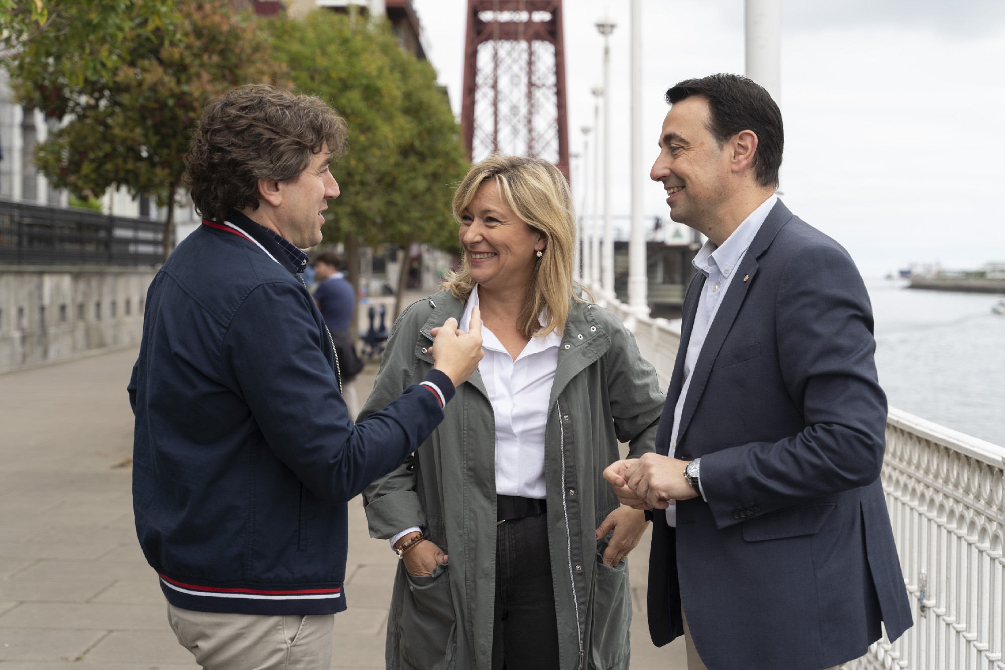 Llanos Castellanos se reúne con cargos de los Socialistas Vascos | Foto: Socialistas Vascos