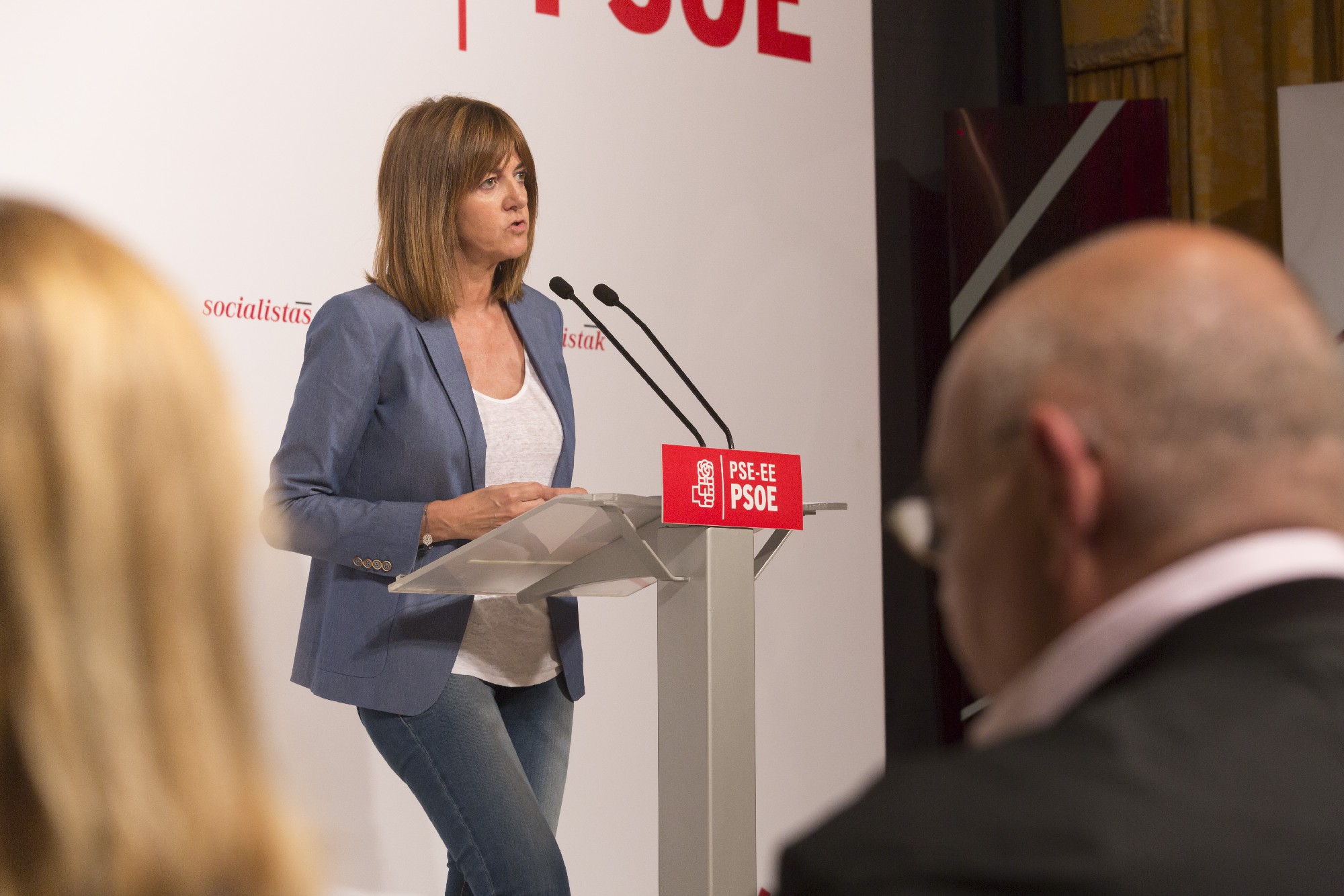 Idoia Mendia interviene en el Comité Nacional