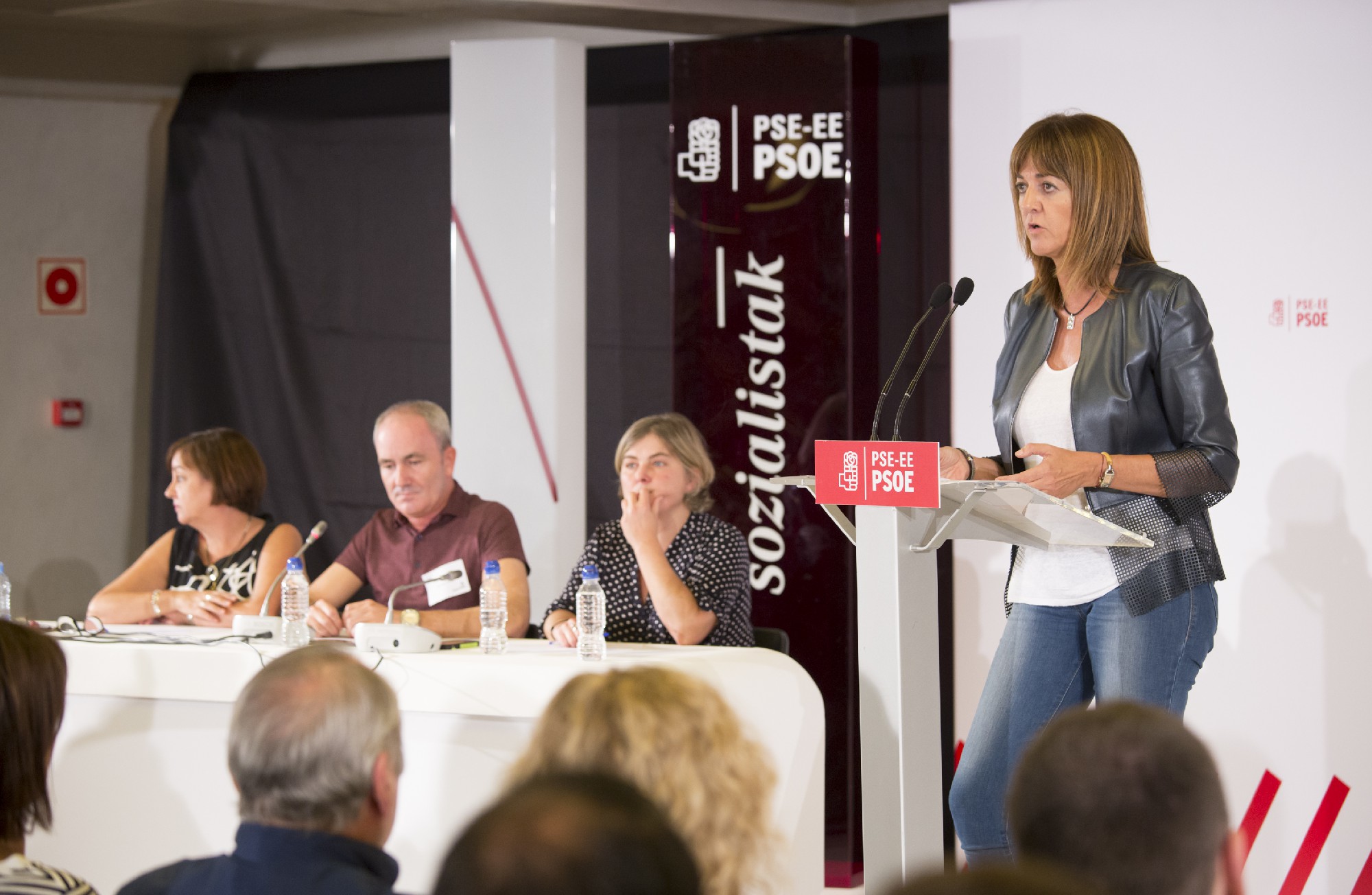 Idoia Mendia en el Comit&eacute; Nacional