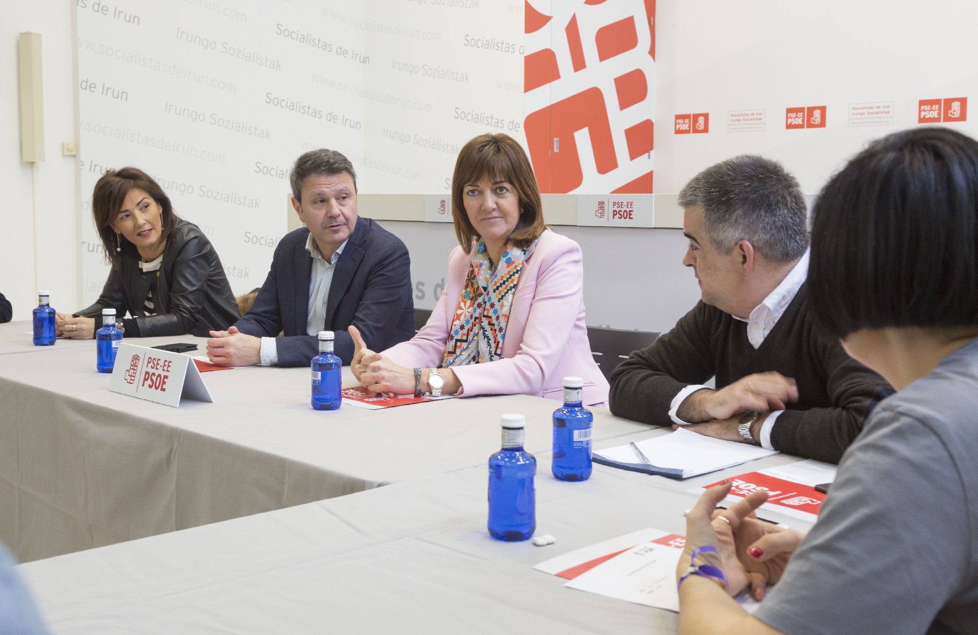 La Ejecutiva del PSE-EE se re&uacute;ne en Irun | Foto: Socialistas Vascos