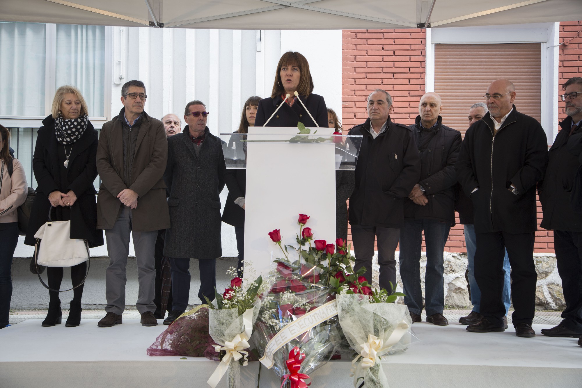 Homenaje a Isa&iacute;as Carrasco | Foto: Socialistas Vascos