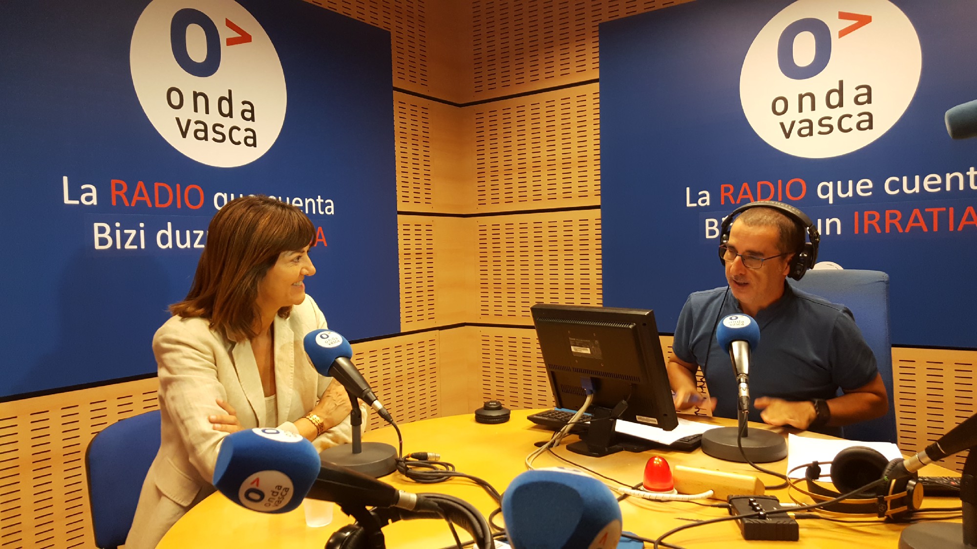 Entrevista a Idoia Mendia en Onda Vasca