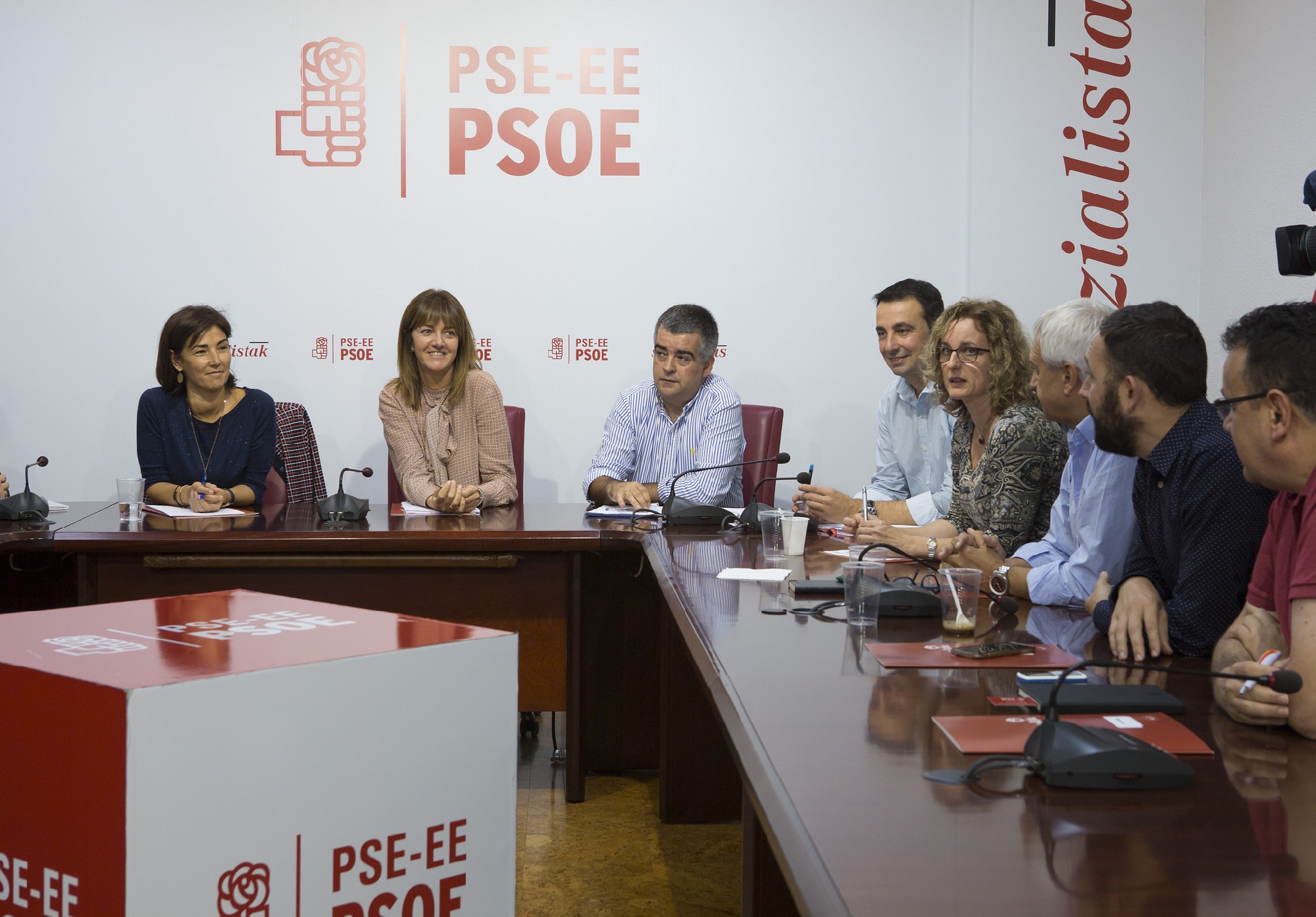Comisi&oacute;n Ejecutiva PSE-EE  FOTO: Socialistas Vascos