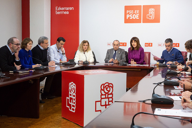 Reuni&oacute;n de la Comisi&oacute;n Ejecutiva del PSE-EE | Foto: Archivo Socialistas Vascos.