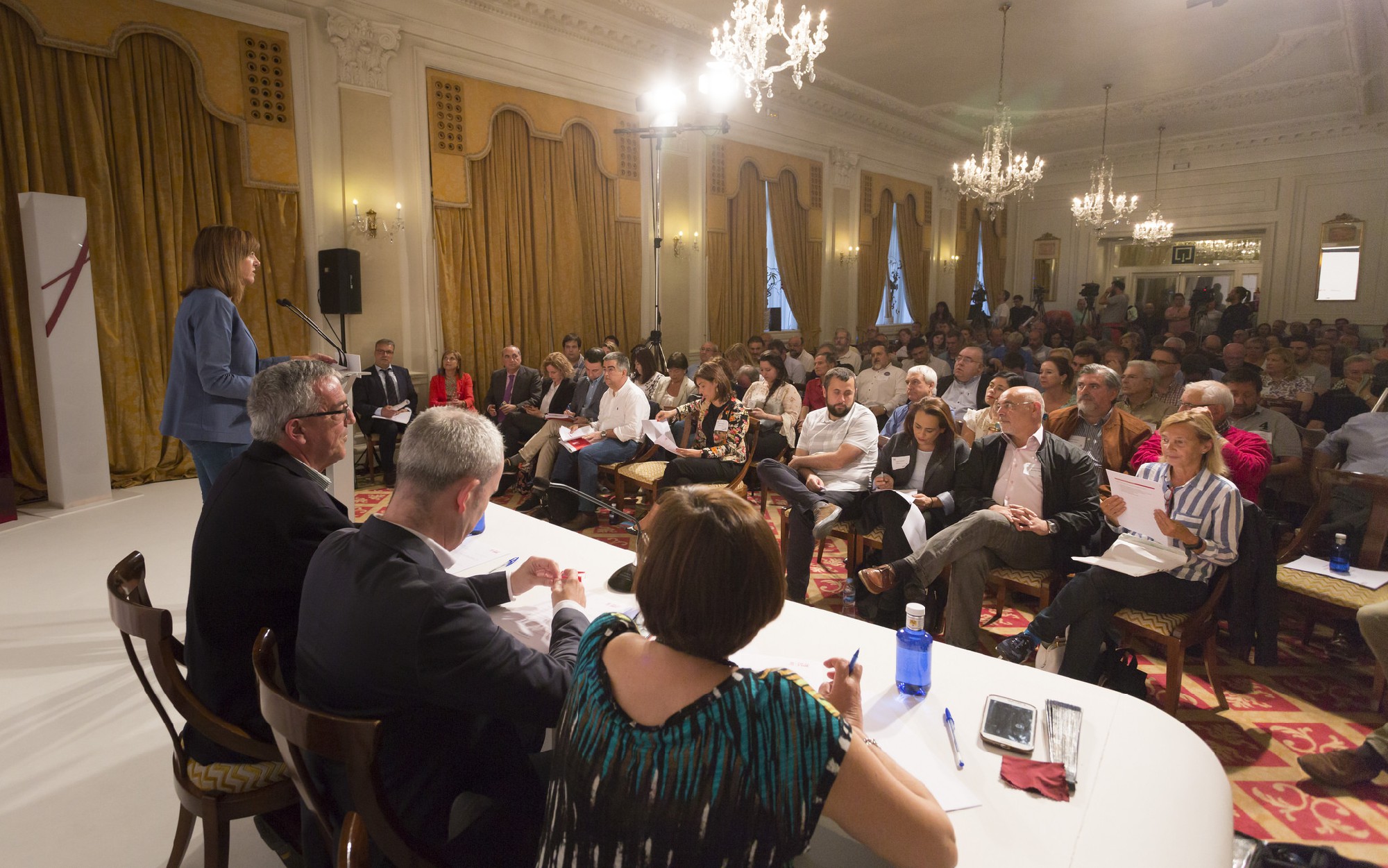 Idoia Mendia en el Comit&eacute; Nacional del PSE-EE. Foto | Socialistas Vascos