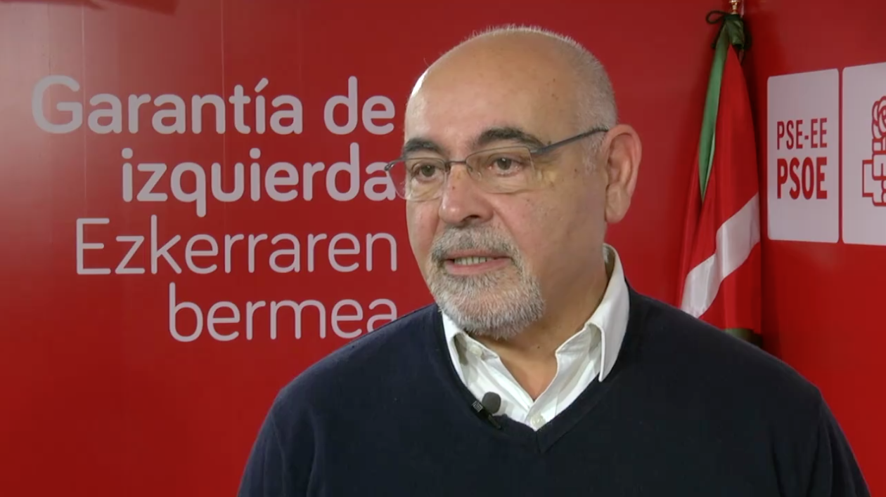 El portavoz parlamentario del PSE-EE, Jos&eacute; Antonio Pastor | Foto: Socialistas Vascos.