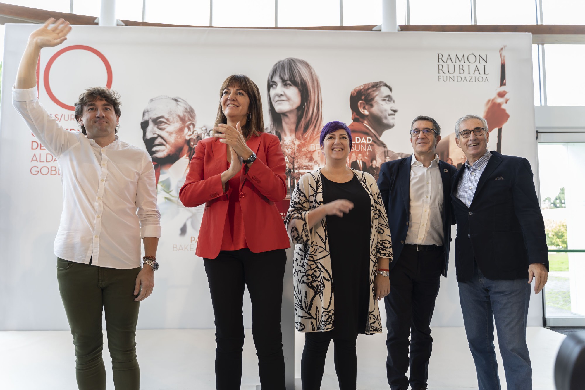 10 a&ntilde;os de gobierno socialista | Foto: Socialistas Vascos