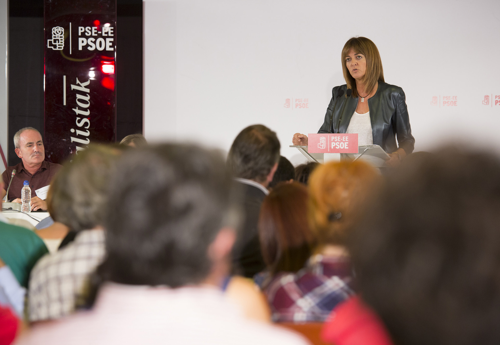 Idoia Mendia, en una foto de archivo | Foto: Socialistas Vascos.