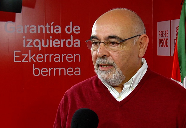 Jos&eacute; Antonio Pastor, portavoz parlamentario del PSE-EE, celebra que la izquierda responsable del PSE-EE en el Gobierno Vasco haya proporcionado estabilidad, crecimiento y empleo | Foto: Socialistas Vascos.