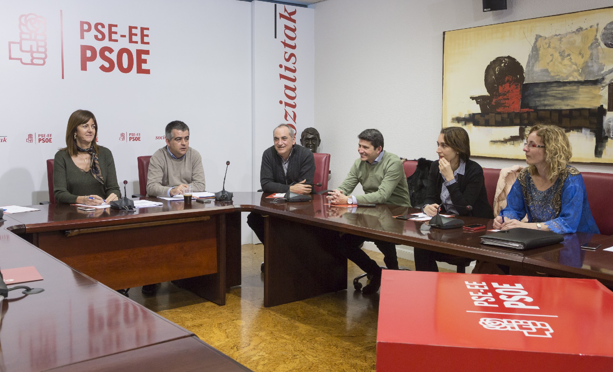 Ejecutiva del PSE-EE [Foto de archivo]