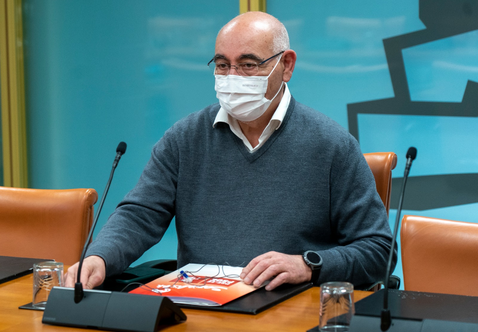 José Antonio Pastor, durante su intervención en la Comisión de Educación.