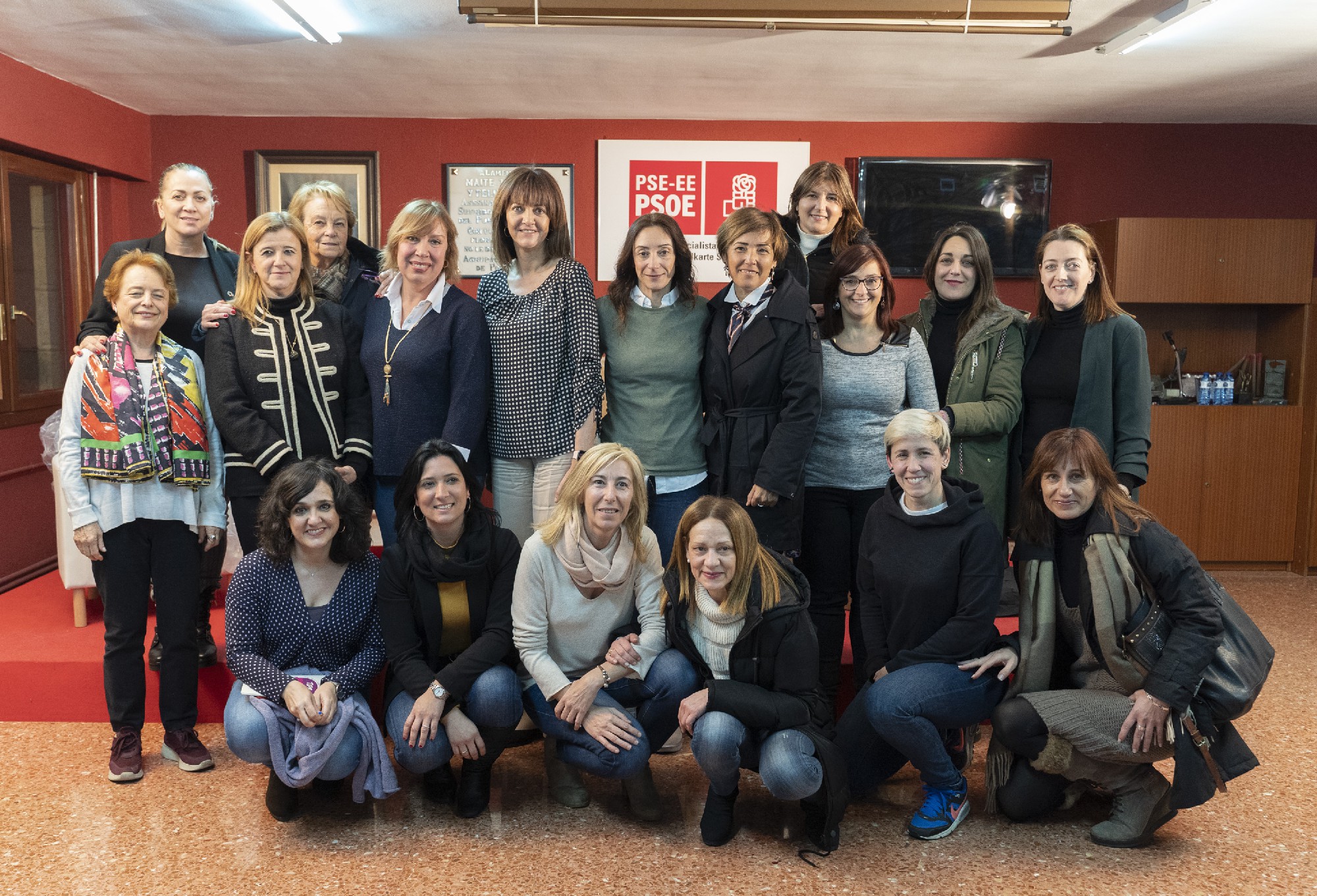 idoia Mendia en la presentaci&oacute;n de "Emakumeak Aurrea" | Foto: Socialistas Vascos