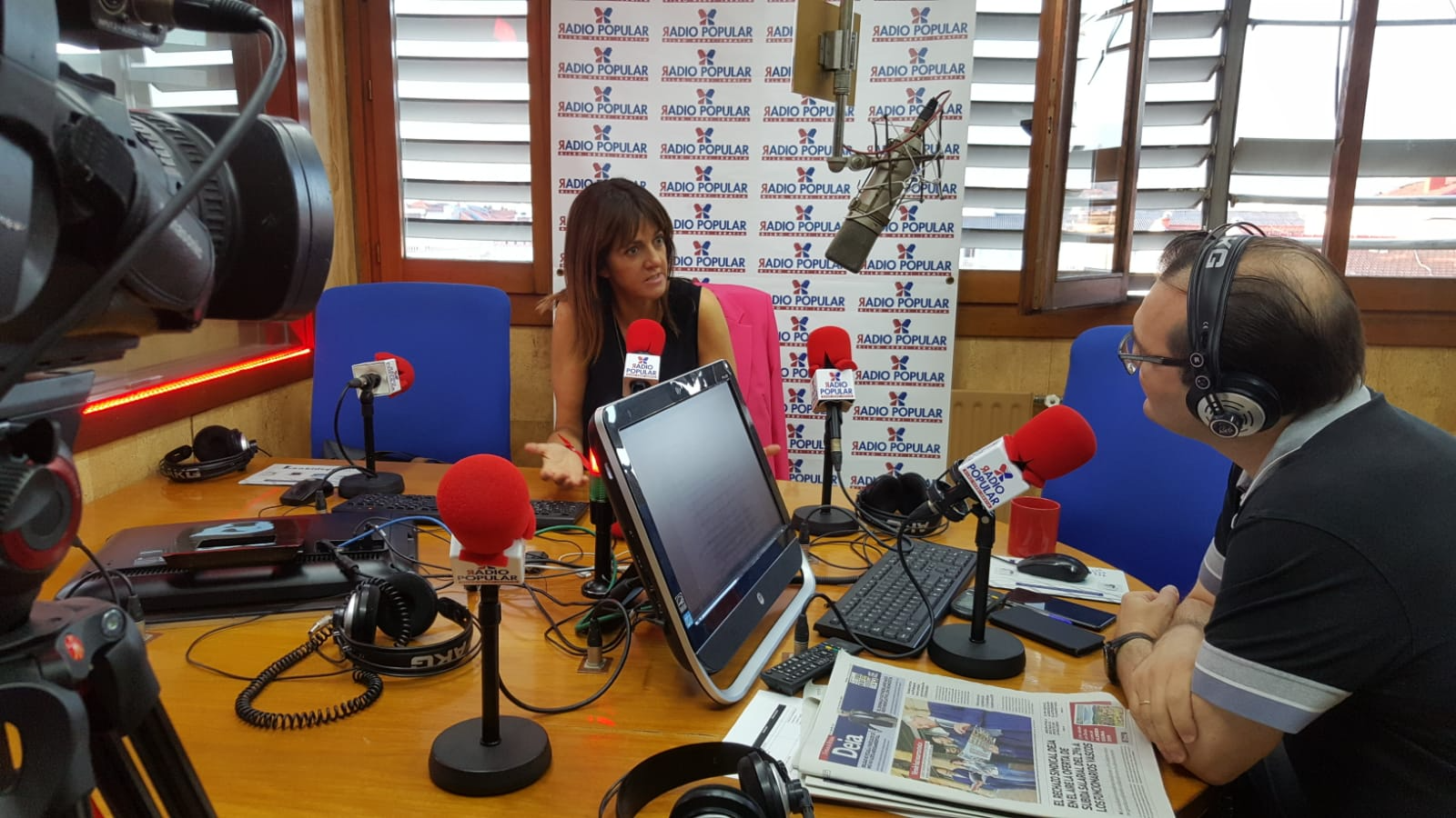 Idoia Mendia en Radio Popular | Foto: Socialistas Vascos